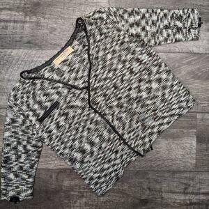 Tom Tailor Women's Knit 3/4 Sleeve Cardigan Sweater Size M